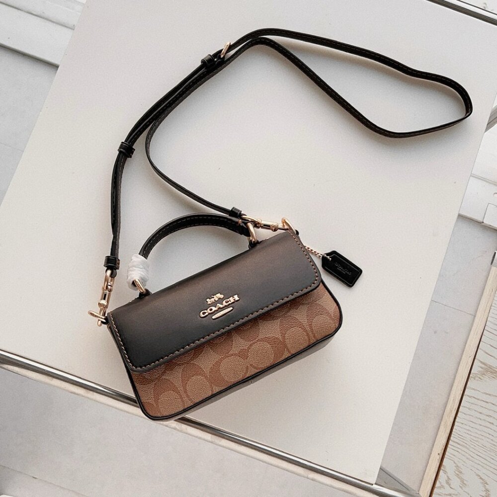 Coach Monogram Crossbody Bag